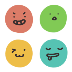 Colorful emoji - daily