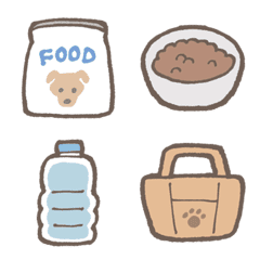 ゆるわんわんかびえもじ