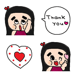 nenerin色んな絵文字セット可愛い180