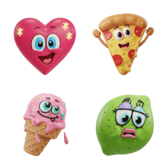 3D♪かわいい動く絵文字