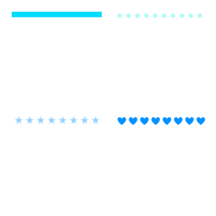 下線でアピール♪6 冬カラー　雪カラー