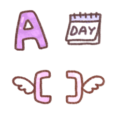 cute123 ABC Letters move Emoji