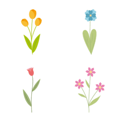 ♡優雅小花♡表情貼特輯♡