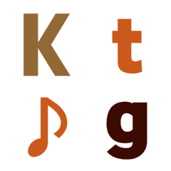 社群用～秋意楓葉英文數字