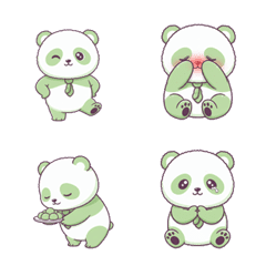 Zundamochi Panda Emoji 1