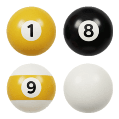 Billiards Emoji Pack