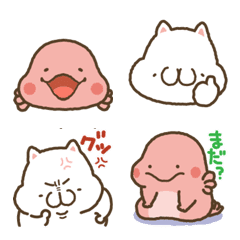 おもちまる＆ワチラ絵文字2（感情）