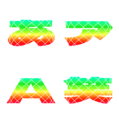 Clip-Emoji Deco Text(Kana/Alphanum) 372