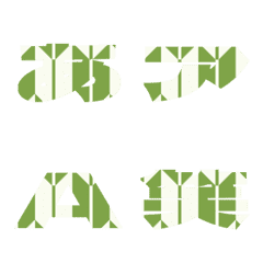 Cut-Emoji Deco Text(Kana-Alphanum) 908