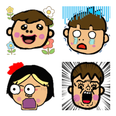 はちゃめちゃ家族の絵文字vol.2