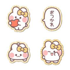 Ushagi!!sticker2 yellow