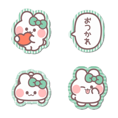 Ushagi!!sticker2 green