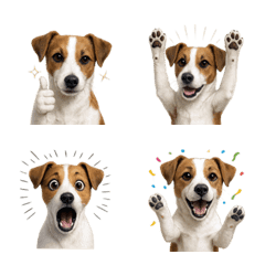 可愛い！ジャックラッセルテリア 絵文字