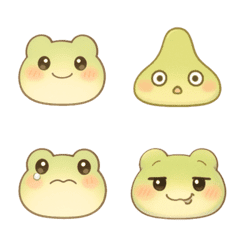 けろもちの爆笑ゆるカエル絵文字