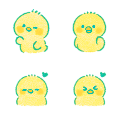 可愛小雞的每日情緒-薄荷綠色