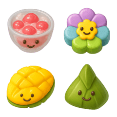 ขนมไทยสุดน่ารัก 3D