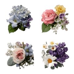 Petite Bouquet Emoji Set2