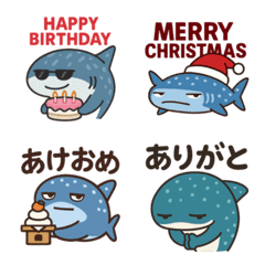 Cool Whale Shark Daily Emojis