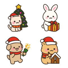 Cozy Christmas Critters Emoji 32