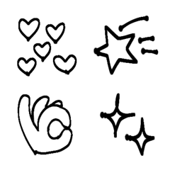 文末の絵文字+α