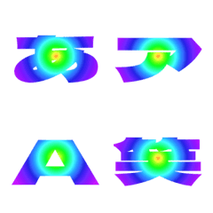 Clip-Emoji Deco Text(Kana/Alphanum) 410