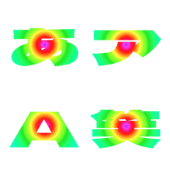 Clip-Emoji Deco Text(Kana/Alphanum) 414