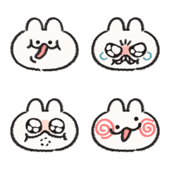 ちょっとヘンな顔 うさぎときどきにんじん4