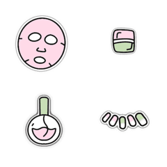 Beauty supplies stickers