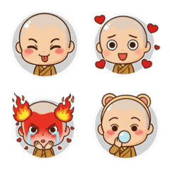 有福氣的小沙彌(小和尚)03