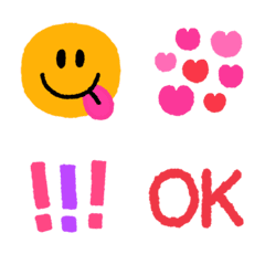 colorful Nico emojis