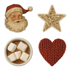 大人かわいいヴィンテージ絵文字