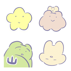 くまだよぽんこのゆるやか絵文字