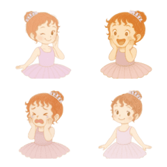 Petit Ballerina Days Emoji  No1