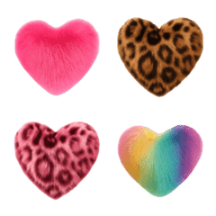 もふもふハート♩絵文字