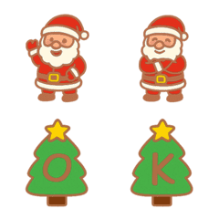 可愛聖誕節+26英文字母(奶茶色)