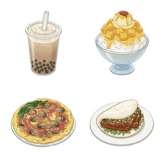 台湾グルメステッカー