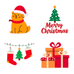 Christmas kawaii emoji