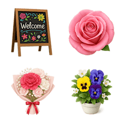 花屋さん絵文字コレクション