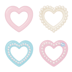 Princess Cut-Out Heart Emoji