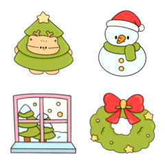 คริสต์มาสอีฟ อิโมจิ 2