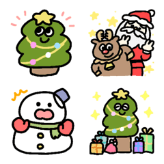 Christmas rich in emotions Emoji
