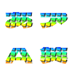 Clip-Emoji Deco Text(Kana/Alphanum) 455