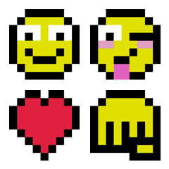 more Pixel art Emoji