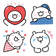 ♡ガーリーくまさん♡使いやすい絵文字