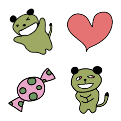 Green simple animals