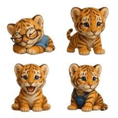 Cute Baby tiger