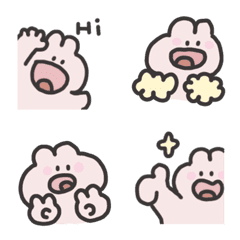 Emoji : rabbit cute.