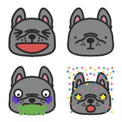 【日常】まんまるフレブル　グレー