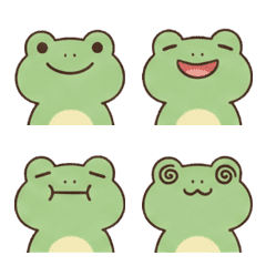 ほんわかカエルくんの絵文字