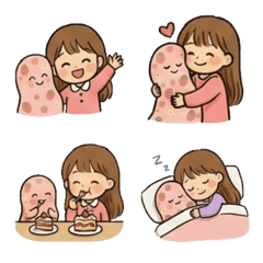 Mohu-chan's Cozy Daily Emoji